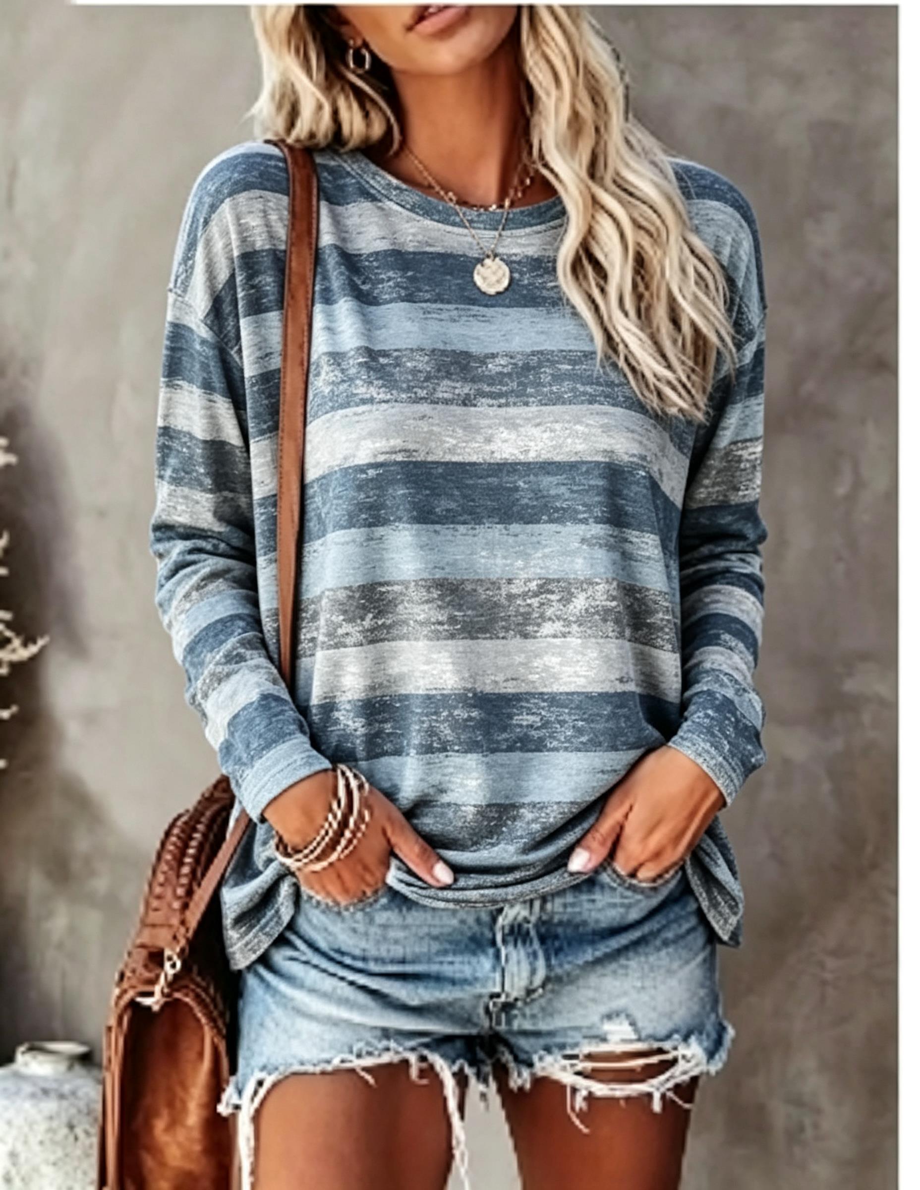 Dames T-shirt met lange mouwen - Blouses recensie en prijs